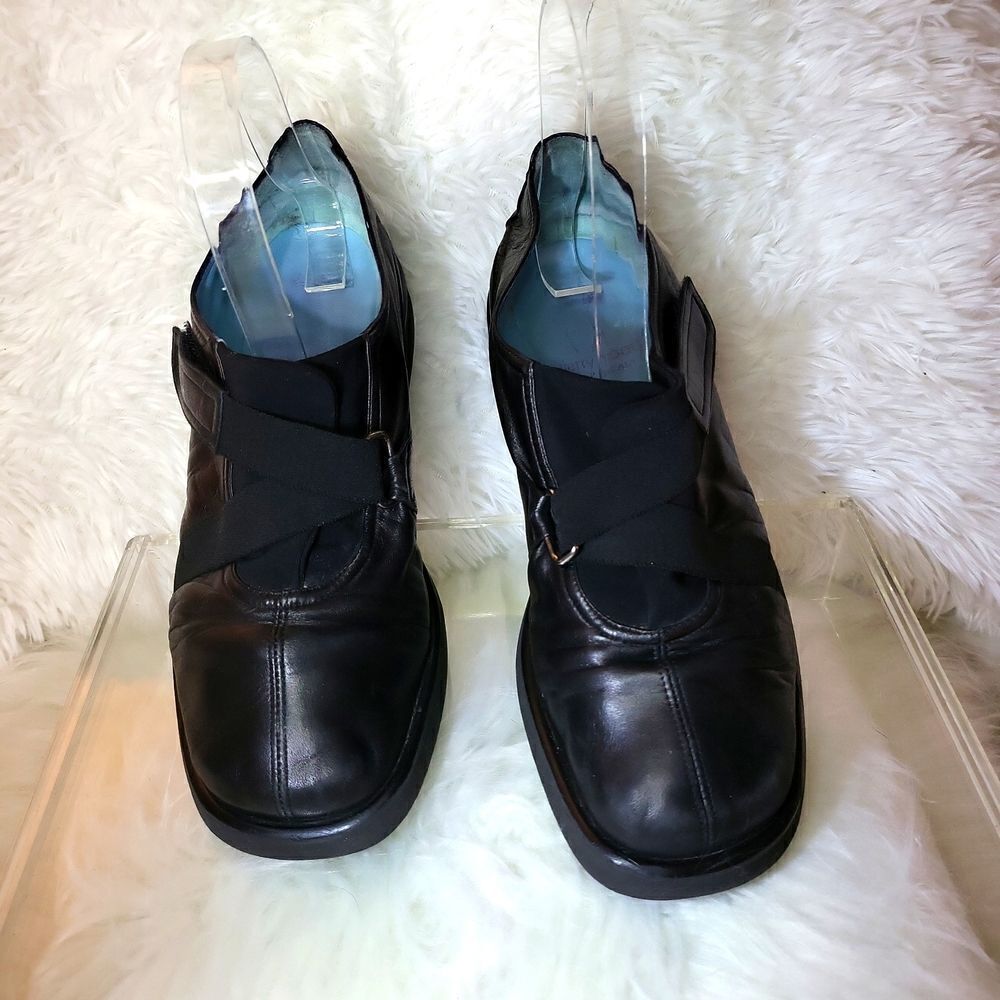 Thierry rabotinβEUC LENA BLACK NAPPA LEATHER SZ.8,(39) softest leatherβever!